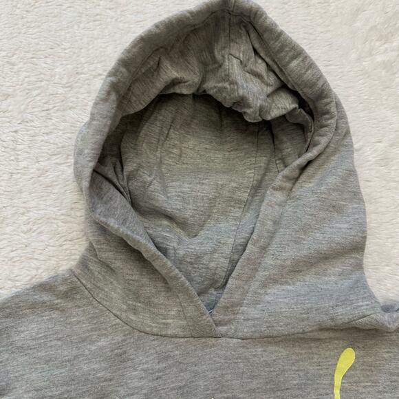 Girl's Grey Logo Hoodie sz 7 (s) Back to School Clothes - Picture 4 of 6